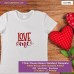 love me T-shirt Stampata