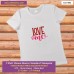 love me T-shirt Stampata