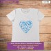 T-shirt cuore