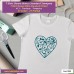 T-shirt cuore