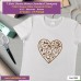 T-shirt cuore