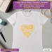 T-shirt cuore