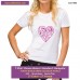 T-shirt cuore