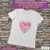 T-shirt cuore