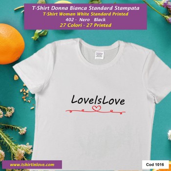 T-shirt Love is love