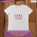 T-shirt Love is all you need