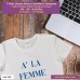 a' la femme T-shirt Stampata