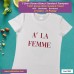 a' la femme T-shirt Stampata