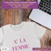 a' la femme T-shirt Stampata