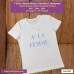 a' la femme T-shirt Stampata