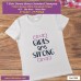 Girl are strong T-shirt stampata