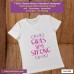 Girl are strong T-shirt stampata