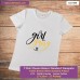 Girl gang T-shirt stampata