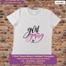 Girl gang T-shirt stampata