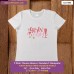 Girl night T-shirt stampata