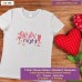 Girl night T-shirt stampata